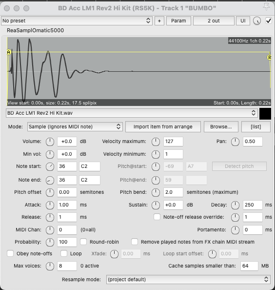 plugin reasamplmatic bumbo recriando billie jean